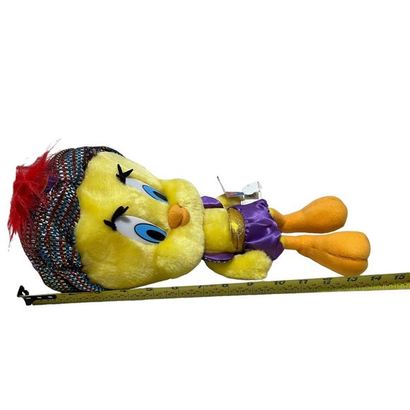 Looney Tunes Lot of 3 Tweety Bird Plush Stuffed Animal Toys Fortune Teller Vtg - Picture 13 of 16